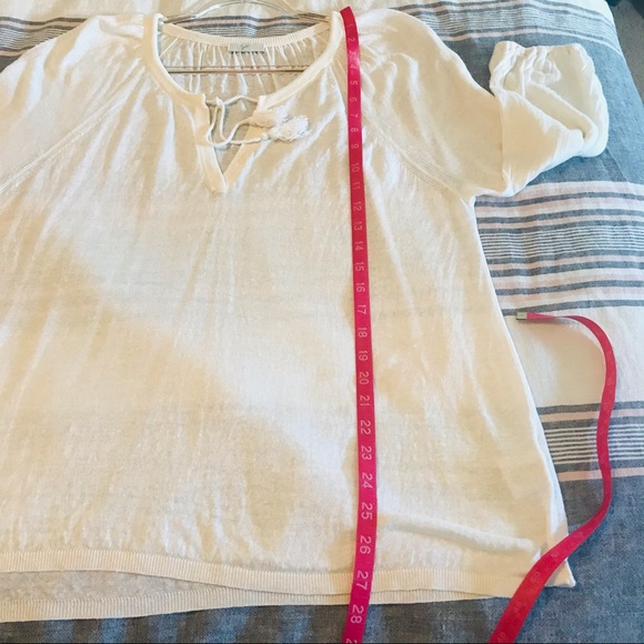 JOIE | Lg | LUXURIOUS LINEN | Tassel Ties - Picture 8 of 10